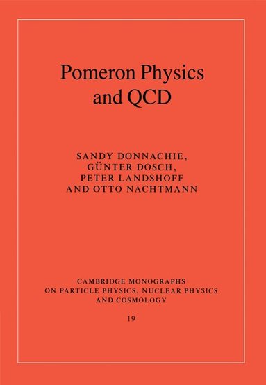 Sandy Donnachie, Günter Dosch, Peter Landshoff, Otto Nachtmann - Pomeron Physics and QCD, Häftad