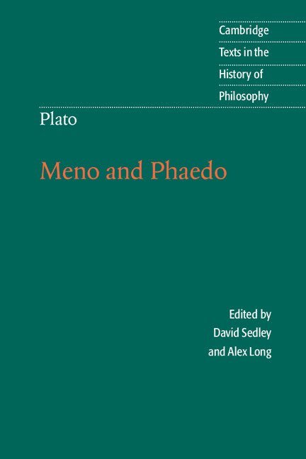 Plato: Meno and Phaedo 1