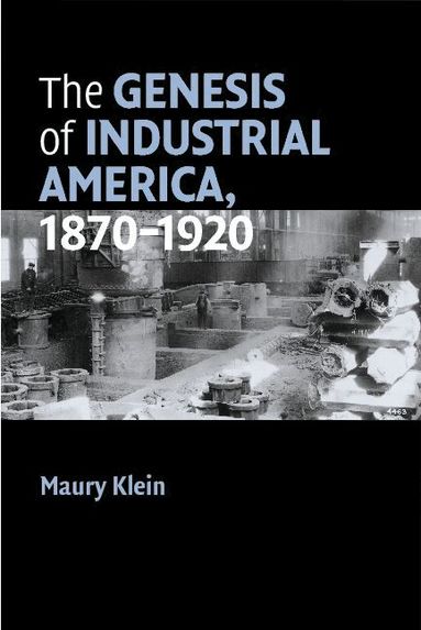 Maury Klein - The Genesis of Industrial America, 1870-1920, Häftad
