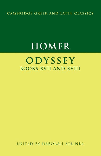 Homer, Deborah Steiner, New York) Steiner, Deborah (Columbia University - Homer: Odyssey Books XVII-XVIII, Häftad