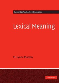 bokomslag Lexical Meaning