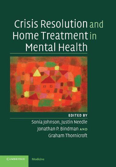 Sonia Johnson, Justin Needle, Jonathan P. Bindman, Graham Thornicroft - Crisis Resolution and Home Treatment in Mental Health, Häftad