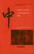 Michel Hockx, Julia Strauss - Culture in the Contemporary PRC, Häftad