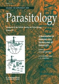 bokomslag Subversion of Immune Cell Signalling by Parasites: Volume 41, Symposia of the British Society for Parasitology