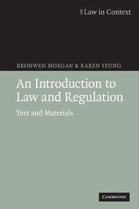 bokomslag An Introduction to Law and Regulation