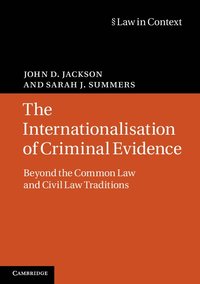 bokomslag The Internationalisation of Criminal Evidence