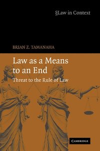 bokomslag Law as a Means to an End