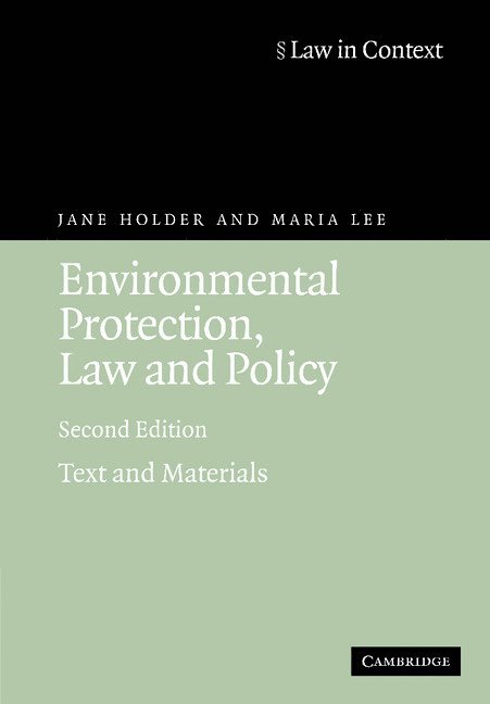 Environmental Protection, Law and Policy 1