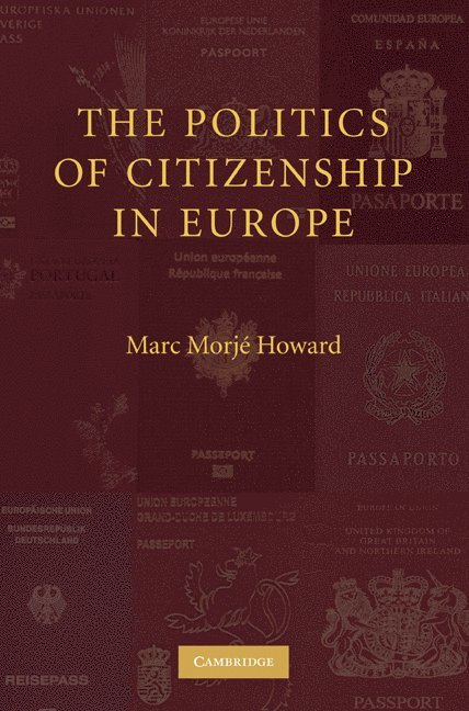 The Politics of Citizenship in Europe 1