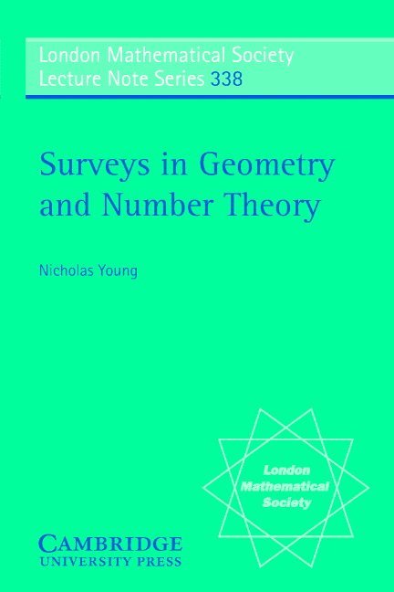 Surveys in Geometry and Number Theory 1