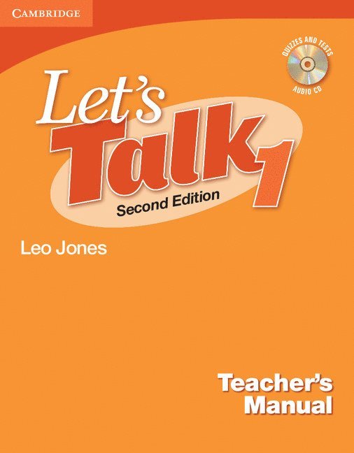 Let's Talk Level 1 Teacher's Manual with Audio CD 1