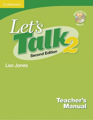 bokomslag Let's Talk Level 2 Teacher's Manual 2 with Audio CD