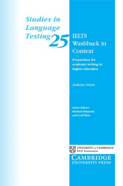 Anthony Green - IELTS Washback in Context, Häftad