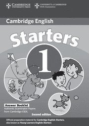 Cambridge Esol - Cambridge young learners english tests starters 1 answer booklet - examinat, Pocket