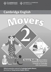 Cambridge Esol - Cambridge young learners english tests movers 2 students book - examination, Pocket