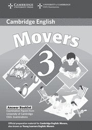 Cambridge Esol - Cambridge young learners english tests movers 3 answer booklet - examinatio, Pocket