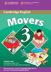 Cambridge Esol - Cambridge young learners english tests movers 3 students book - examination, Pocket
