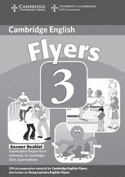 bokomslag Cambridge young learners english tests flyers 3 answer booklet - examinatio