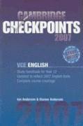 bokomslag Cambridge Checkpoints VCE English 2007