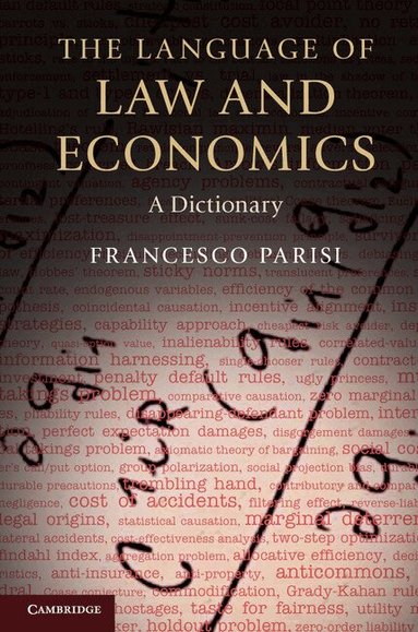 Francesco Parisi - The Language of Law and Economics, Häftad