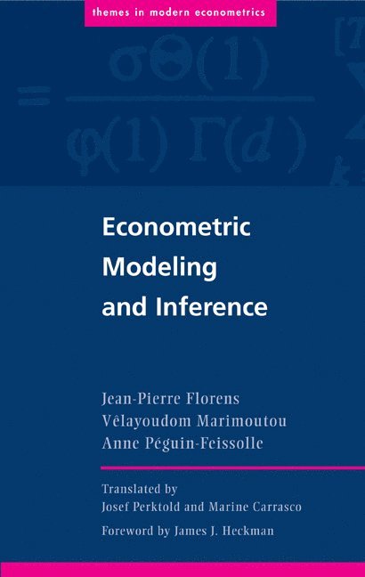 Econometric Modeling and Inference 1