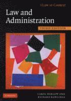 Carol Harlow, Richard Rawlings - Law and Administration, Häftad