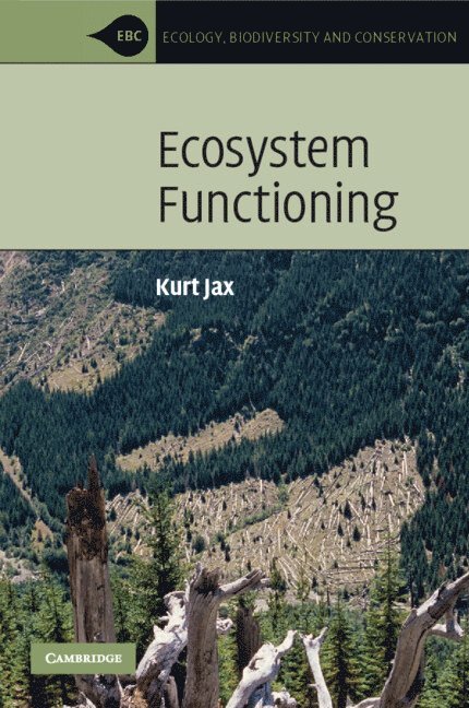 Kurt Jax - Ecosystem Functioning, Häftad