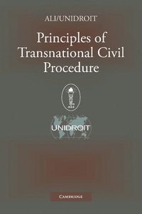 bokomslag Principles of Transnational Civil Procedure