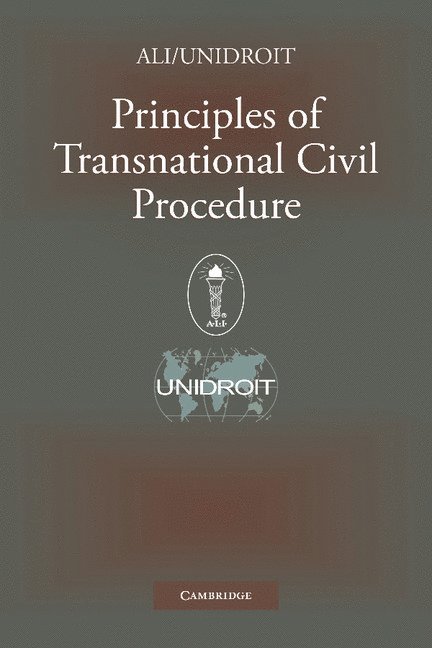 American Law Institute, Unidroit - Principles of Transnational Civil Procedure, Häftad