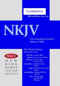 bokomslag NKJV Pitt Minion Reference Bible, Black Goatskin Leather, Red-letter Text, NK446:XR
