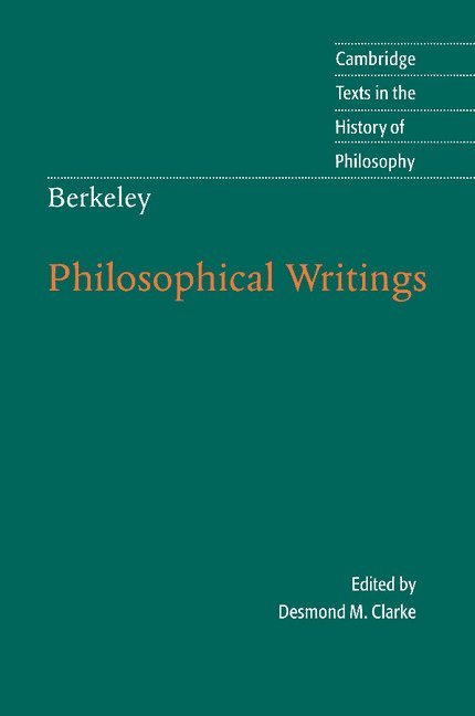 Desmond M. Clarke - Berkeley: Philosophical Writings, Häftad