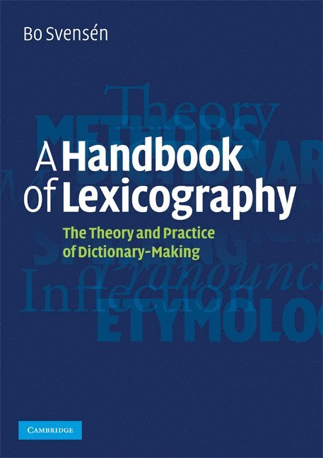 Bo Svensen, Bo Svensén - A Handbook of Lexicography, Häftad