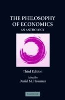bokomslag The Philosophy of Economics