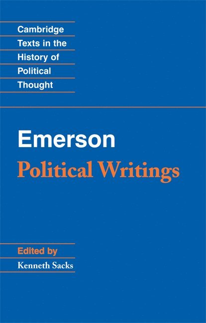 Emerson: Political Writings 1