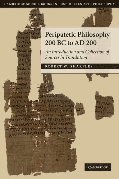 bokomslag Peripatetic Philosophy, 200 BC to AD 200