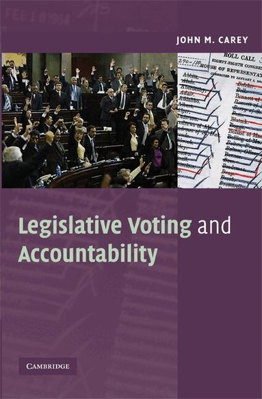 John M. Carey - Legislative Voting and Accountability, Häftad