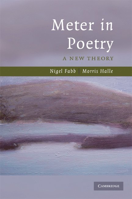 Nigel (University of Strathclyde) Fabb, Massachusetts Institute of Technology) Halle, Morris (Professor Emeritus, Nigel Fabb, Morris Halle - Meter in Poetry, Häftad
