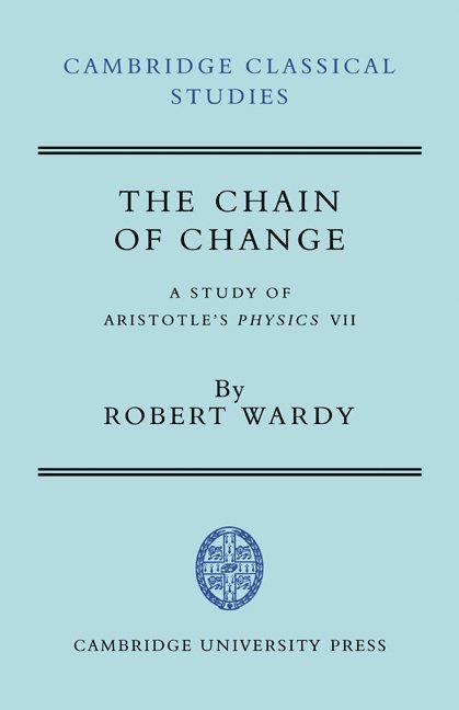 Robert Wardy - The Chain of Change, Häftad