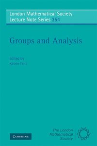 bokomslag Groups and Analysis