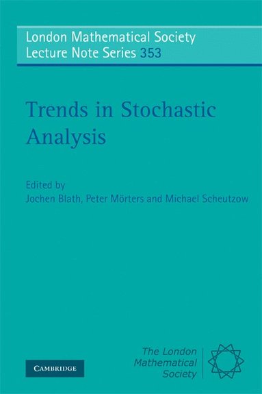 bokomslag Trends in Stochastic Analysis