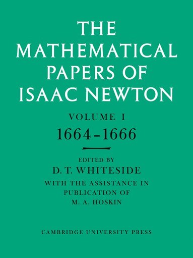 bokomslag The Mathematical Papers of Isaac Newton 8 Volume Paperback Set