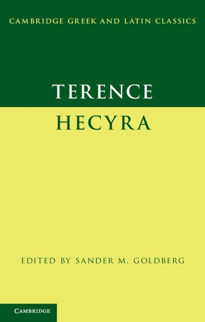 Terence, Terence,, Los Angeles) Goldberg, Sander M. (University of California, Sander M. Goldberg - Terence: Hecyra, Häftad