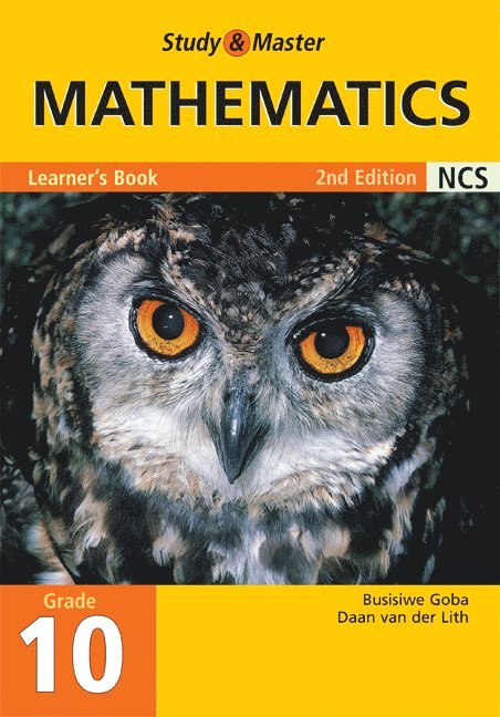 Study and Master Mathematics Grade 10 Learner's Book