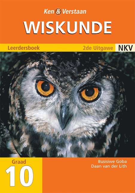 Study and Master Mathematics Grade 10 Learner's Book Afrikaans translation