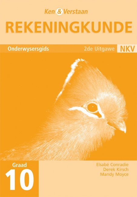 Study and Master Accounting Grade 10 Teacher's Guide Afrikaans Translation