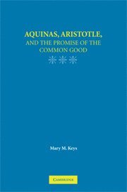 bokomslag Aquinas, Aristotle, and the Promise of the Common Good