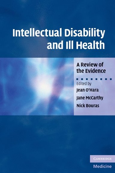 bokomslag Intellectual Disability and Ill Health