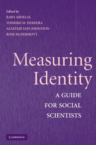 Rawi Abdelal, Yoshiko M. Herrera, Alastair Iain Johnston, Rose McDermott - Measuring Identity, Häftad