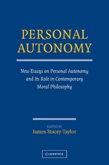 James Stacey Taylor - Personal Autonomy, Häftad