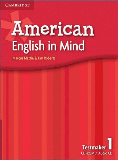 bokomslag American English in Mind Level 1 Testmaker Audio CD and CD-ROM